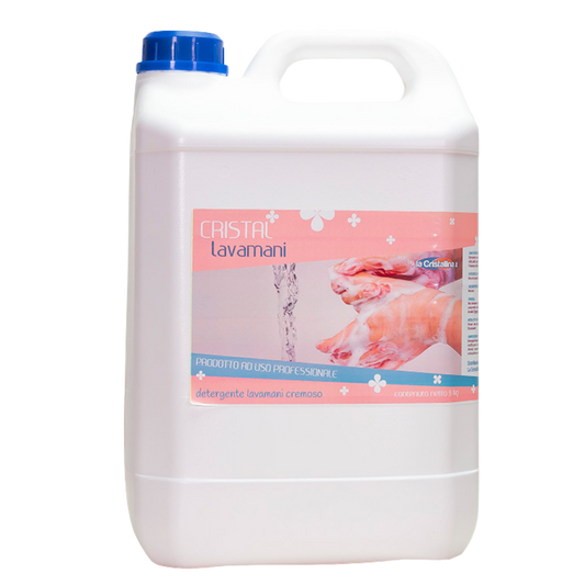 Cristal Lavamani 5L– detergente lavamani cremoso