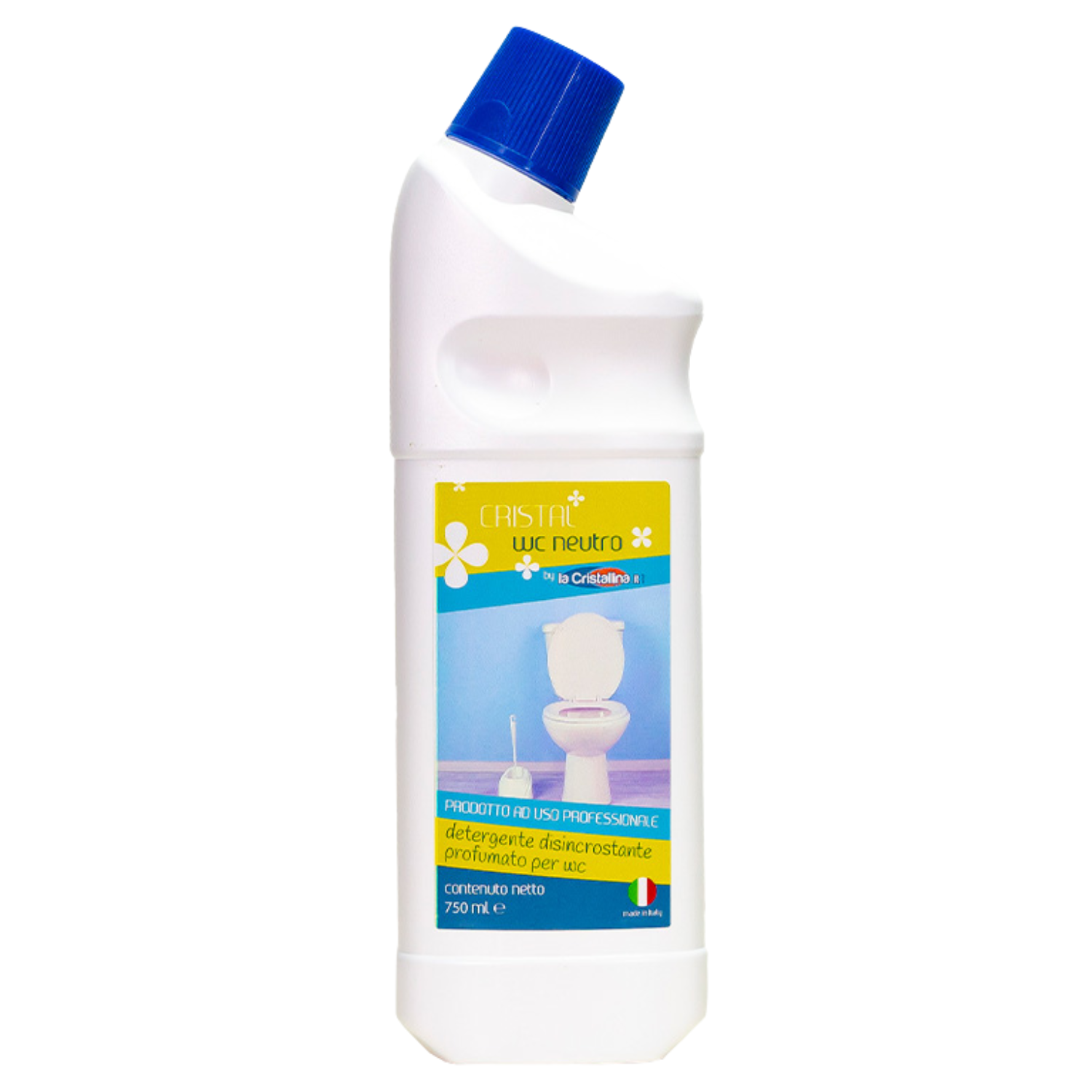 Cristal Wc 750ml – Detergente disincrostante per wc